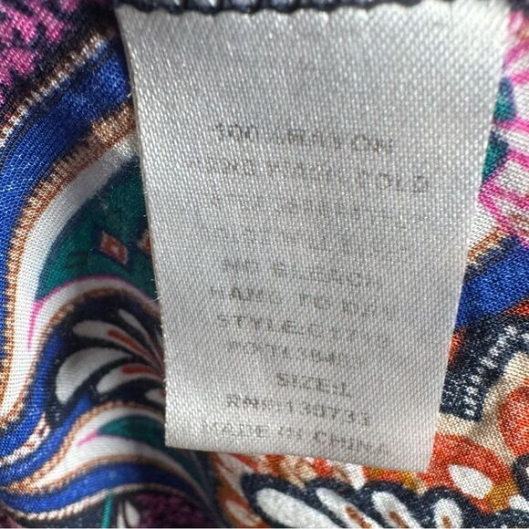 Blu Heaven boho vneck flowy maxi dress size large - Picture 9 of 10